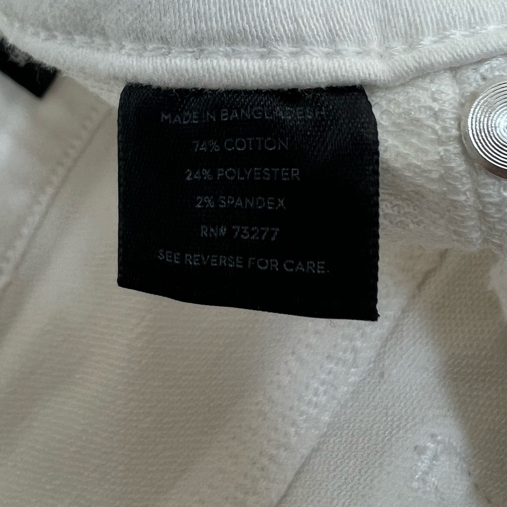 Simply Vera Vera Wang Denim Leggings white 1X - Picture 7 of 11